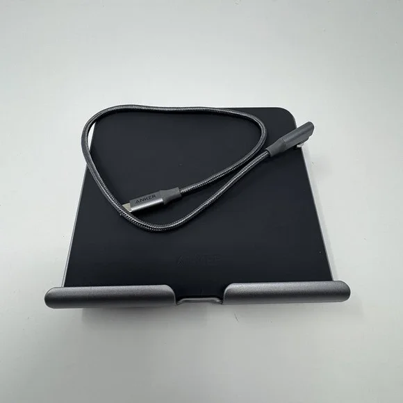 Anker 551 USB-C Hub 8-in-1 Tablet Stand HDMI SD USB 5Gbps Charger Dock Gray - Picture 10 of 13